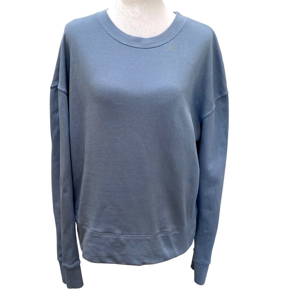 Perfect White Tee Tyler Sweatshirt Ring Spun Cotton Carolina Blue Size Small